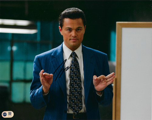 Leonardo caprio signed - leonardo, wolf
