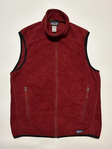 Men patagonia fleece vest red - patagonia,