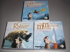 3 Hörbücher P. Pullman - Bernstein Teleskop, Goldene Kompass, Magische Messer