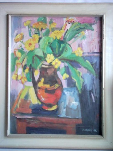 Blumenstrauß vase - vase,