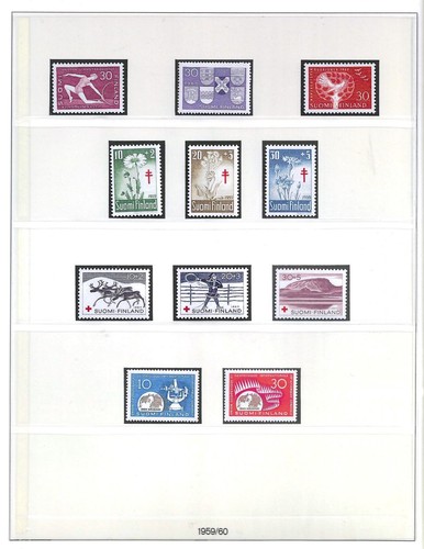 Briefmarkensammlung finnland - briefmarkensammlung,