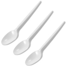 1000 Stabile Löffel 17cm weiß Besteck Plastikbesteck Plastiklöffel Plastik Spoon