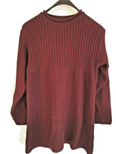 Longpullover, Gr: S, Farbe: Weinrot, BONITA