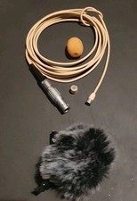 Sennheiser MKE2 beige, mit 4pol Lemostecker, Kondensator Lavalier-Mikrofon