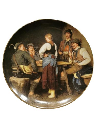 Lilien porzellan sammelteller - lilien,