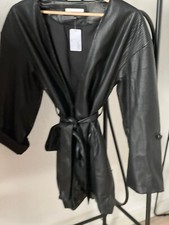 Damenjacke Lederjacke "Reken Maar" schwarz Gr. 38  **neu**