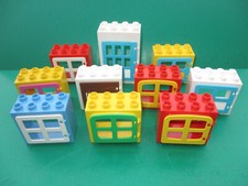 10 Teile Lego Duplo Fenster +