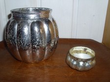 Glas-Windlicht Teelichthalter