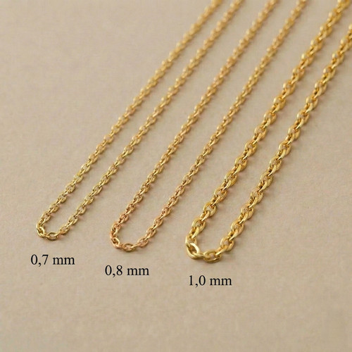 750er 18k goldkette massive - 18k,