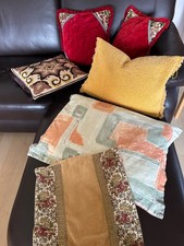 6 x Vintage Kissen mit Füllkissen - Sofakissen - Kissenhüllen