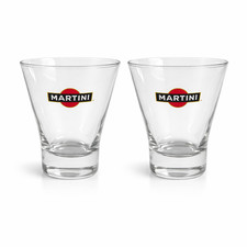 2x Martini Glas Weinglas Wein