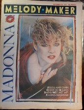 Madonna Cover Melody Maker Zeitschrift 1985 Sexy Interview Musik 