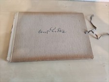 HANS LISKA SKIZZENBUCH