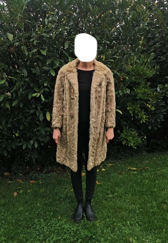 Damen pelzmantel paletot - pelzmantel,