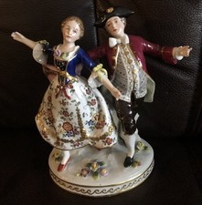 Porzellan figur tanzendes - porzellan,
