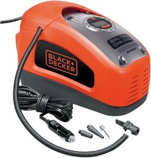 BLACK+DECKER Airstation Druckluft Kompressor Akku 11 bar 160PSI 12V Buchse Auto
