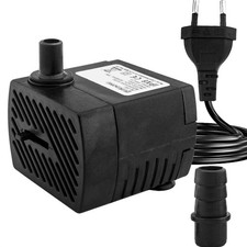 Aquarium Wasserpumpe 350L/H 5W leise Brunnenpumpe Teichpumpe Edelstahl