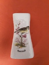 Vase Blumenvase Vogelpark Walsrode, Porzellan,  Höhe 12 cm eckig
