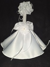 Kerzenrock Tropfschutz weiß