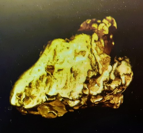 Echtes xl goldnugget - x,