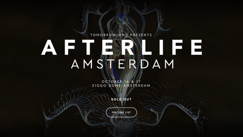 Ticket for tomorrowland - for,