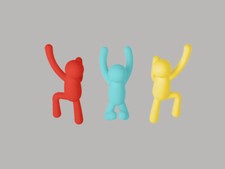 buddy hooks bunt kleiderhaken