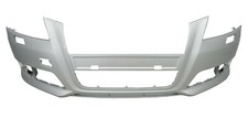 Audi A3 8P 08-12 Frontschürze Stoßstange SRA lackiert LX7W Eissilber B-WARE