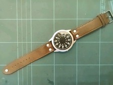 Bausatz für eine Armbanduhr im Pilotenuhr / Militäruhr Design