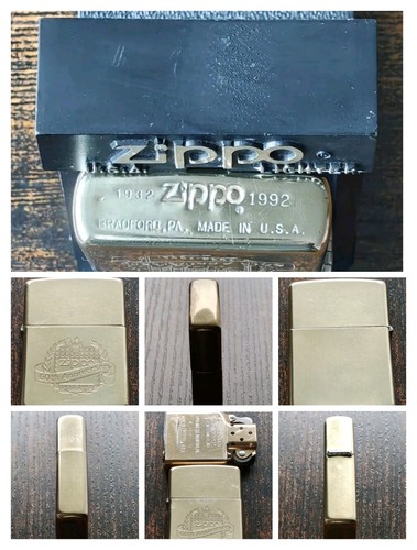 Zippo solid brass - solid,