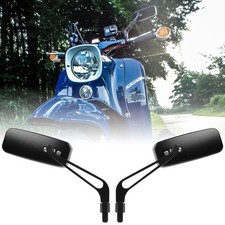 Paar Rechteckige Motorrad