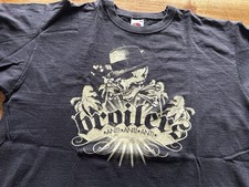 Broilers T-Shirt Shirt Anti Anti Anti schwarz mit Brustprint Gr. L - TOP