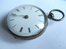 Antik Silber 13 Taschenuhr