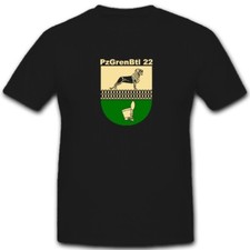 Pzgrenbtl 22 Panzergrenadierbataillon 22 Militär Bundeswehr - T Shirt #4941 