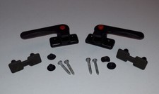 1 Paar Fensterfeststeller / Fensterriegel  aus Hobby BJ 1989 - Oldtimer 