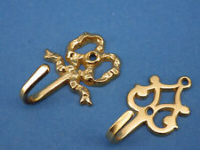 Haken Messing Kleiderhaken Wandhaken Gaderobenhaken Raffhaken Mantelhaken