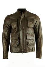 Replay Herren Lederjacke mit
