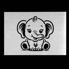 Schablone  Wände Airbrush