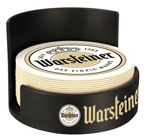Warsteiner bierdeckelhalter - warsteiner,