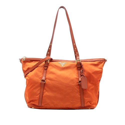 Prada saffiano trimmed tessuto - prada,