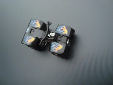 Hot Wheels - Modellauto -  Quad 1986 Flames / Flammen - Desert Race  schwarz