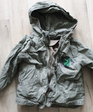 Jacke mit Innenjacke  Gr. 98 Topolino Jungen Khaki Kapuze