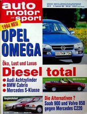 2) Auto Motor Sport AMS 20/1993 - Peugeot 106 XRD mit 5 - Peugeot 106 XR mit 60