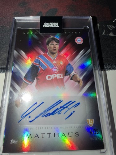 Topps total football - total, lothar