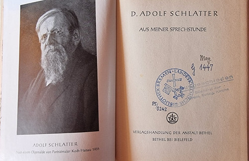 Schweizer theologe adolf - schweizer,