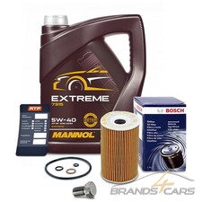 BOSCH ÖLFILTER + 5l 5W-40