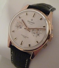 Rarität: Vintage Gigandet Wakmann Breitling Chronograph Cal. Landeron 248 -TOP !