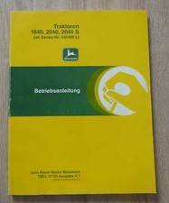 John Deere Schlepper 1640 +