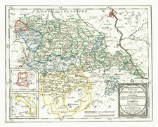 Schleiden Original Kupferstich Landkarte Reilly 1791