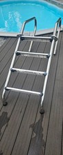 Pool Leiter 4-stufig Edelstahl ; Neupreis 349€