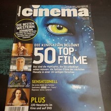 Cinema 10/2009, Twilight 2, Kinomagazin, Filmzeitschrift, Inhaltsangabe, top